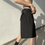Men Sweatpants Shorts Men's Loose Korean Style Trendy Hong Kong Style Fashion Brand