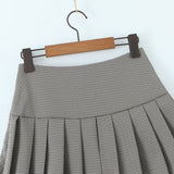 Women Skirt Women's Student's Dress Half-Length Sports Culottes