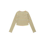 Women Sweater Short Sweater Women's Casual round Neck Spring and Summer Long Sleeves Top