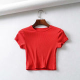 Women T-Shirt Short T-shirt Women's Short-Sleeved Summer Top