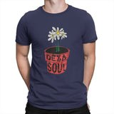 Rap Flower T Shirts for Men  Cotton Funny T-Shirts Round