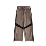 Unisex Pants Autumn Deerskin Velvet Ribbon Trousers