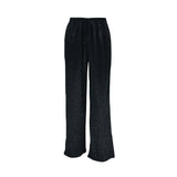 Women Pants Summer Leopard Pattern Casual Loose Straight