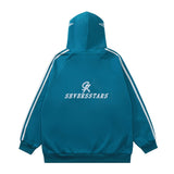 Men Hoodie Hoodie Coat Male Loose Zip