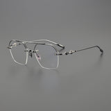 CHH Chrome Hearts Glasses Vintage gold rimless myopia frames