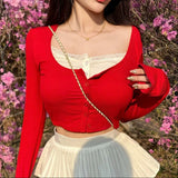 Women Long Sleeve Shirt Autumn Undershirt Top Tight