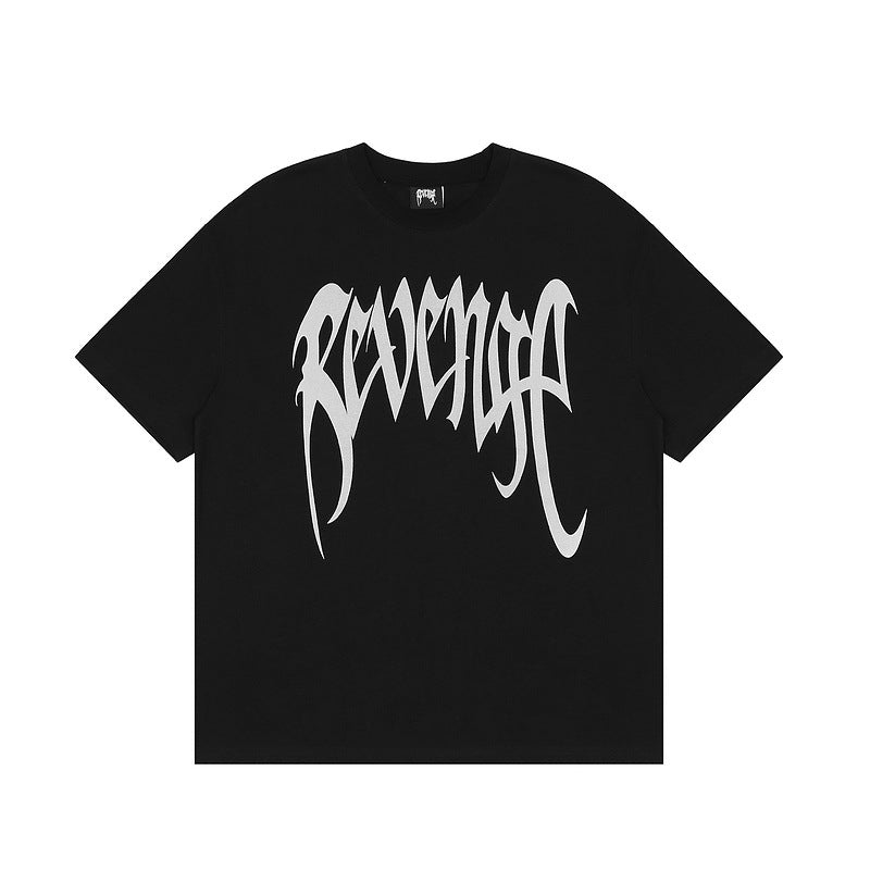 Chief Keef T Shirt Skull Reflective Print Hip Hop T-Shirt