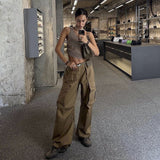 Women Cargo Pants Loose Cargo Pants Trousers Wide Leg Pants for Women