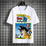 Harajuku Streetwear Dragon Ball T-Shirt Anime Graphic