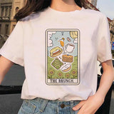 Women's Tarot Card Flower Funny Time Ladies Cartoon Fashion