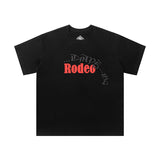 Travis Scott T-Shirt Travis Scott FW24 DAYS BEFORE RODEO Letter Print Short Sleeve