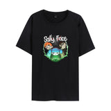 Sally Face T Shirts Adventure Puzzle Series Casual Loose-Fitting T-shirt