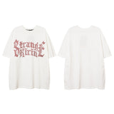 Men's T Shirt Rhinestone Printed Short-Sleeved T-shirt Men's Summer Loose Casual