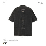American vintage street T-shirt men's loose cotton
