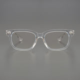 CHH Chrome Hearts Glasses Frame Large Frame Myopia Glasses Optical Anti-Blue Light