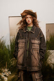 Unisex Jacket Fall Vintage Denim Jacket Women's Clothing