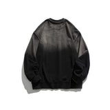 Unisex Sweatshirt Autumn Letters Gradient Pullover Sweater