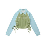 Women Long Sleeve T-Shirt Long Sleeve T-shirt Girls Autumn Embroidery Casual Top