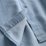 Women T-shirt Denim Shirt Women's Summer Loose Short Sleeve