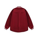 Unisex Jacket Fall Letter Print Jacket Women's Clothing