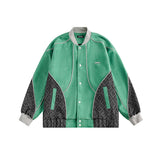 Unisex Jacket Autumn Deerskin Stitching Ethnic Coat