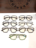 CHH Chrome Hearts Glasses Exquisite Fashion Double Beam Large Frame Ultra Light Glasses Frame