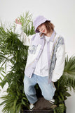 Unisex Jacket Autumn Lace Stitching Jacket Women's Clothing