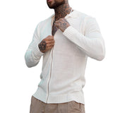 Men Sweater Autumn and Winter Men's Jacket Knitted Sweater Men's Jacket
