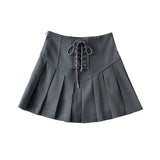 Women Skirt Summer College Style Pleated Skirt Female Culottes