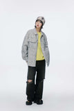 Unisex Jacket Autumn Striped Chanel Coat