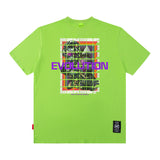Men T Shirt Printed Short-Sleeved T-shirt Men and Women Street Retro Loose