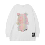Men Long Sleeve Shirt Autumn and Winter round Neck Long Sleeve T-shirt Men and Women Ins Loose