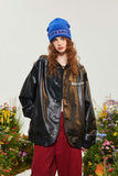 Unisex Jacket Autumn Embroidered Stitching Baseball Uniform Women's Clothing