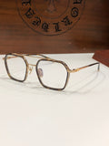 CHH Chrome Hearts Glasses Exquisite Fashion Double Beam Large Frame Ultra Light Glasses Frame