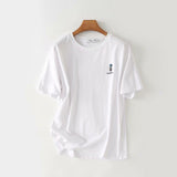 Women T-Shirt Short Sleeve T-shirt Summer Loose Outer Wear