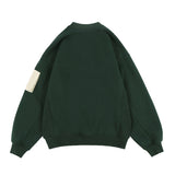 Men Fleece Lined Hoodie Multicolor Hoodie Men's Ins Loose Casual Pullover Winter