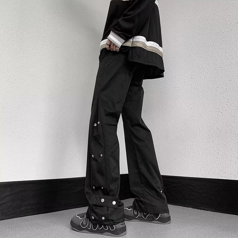 Men Sweatpants Function Tactical Pants Loose Straight Casual Working Pants