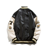 Varsity Jacket Vintage Autumn Baseball Uniform Embroidered Casual Jacket