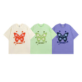 Men T Shirt Fashion Brand Lovers Wild Short-Sleeved T-shirt Men and Women