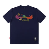 Men T Shirt Short Sleeve T-shirt Men and Women High Street Loose Couple