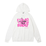 Men Hoodie Five-Pointed Star Letter Printed Hoodie