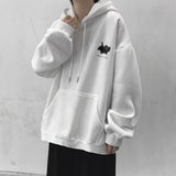 Men Hoodie Hooded Sweater Men's Spring and Autumn Fashion Brand Baggy Coat