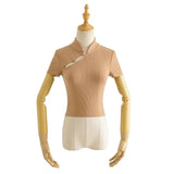 Women's T-Shirt Short-Sleeved T-shirt Women's Summer Slim Fit