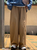 Men Sweatpants Straight Cargo Pants Men Loose Wide Leg Leisure
