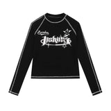 Women Long Sleeve T-Shirt Printed Long Sleeve T-shirt for Women Autumn
