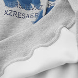 Men Hoodie Letter Printed Hoodie Autumn and Winter Loose Casual Long Sleeves Pullover Hoodie