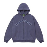 Men Hoodie Cardigan Sweater Men Loose Casual Hooded Coat