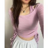 Women Long Sleeve Shirt Short Long Sleeve