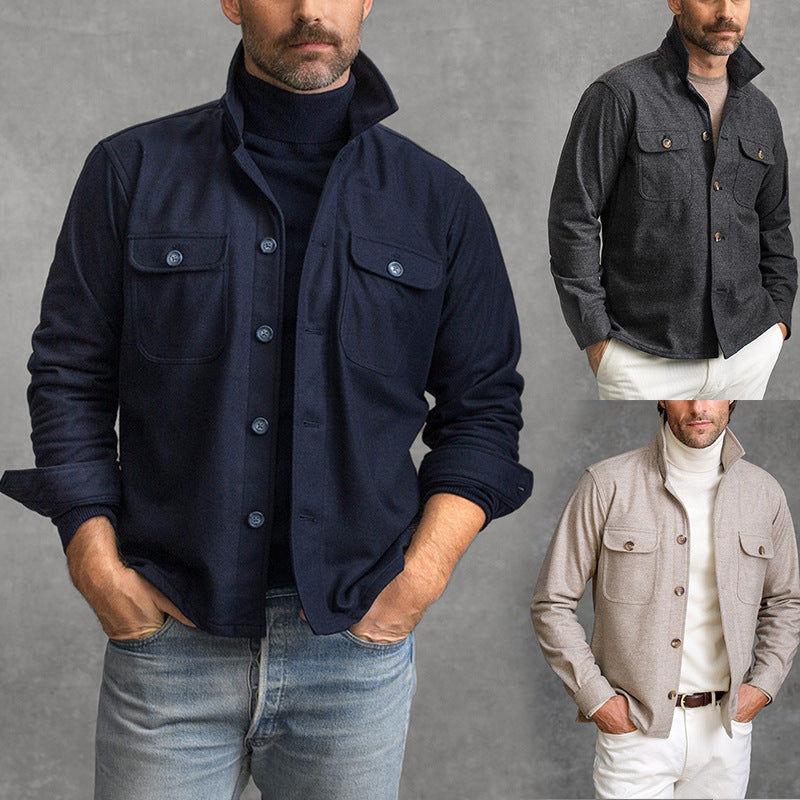 Men Jack Fashion Men's Jacket Shirt
