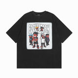 Men T Shirt Printed Short-Sleeved T-shirt Baby Boy and Girl Summer Loose Hiphop